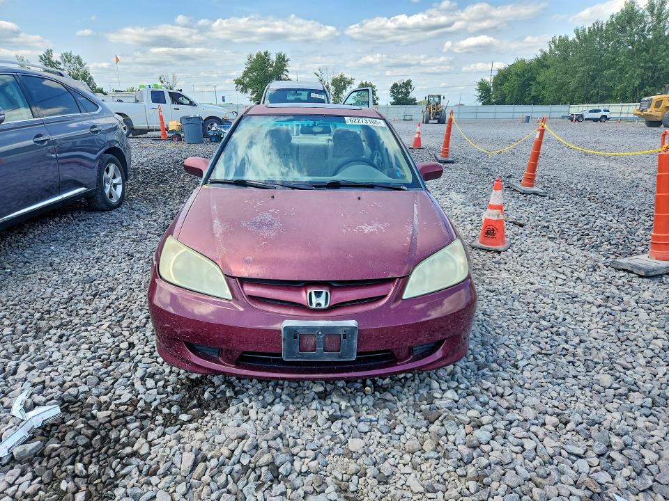 Aukcja sprzedaży 2004 Honda Civic, vin: 2HGES26784H508980, numer aukcji: 62273106