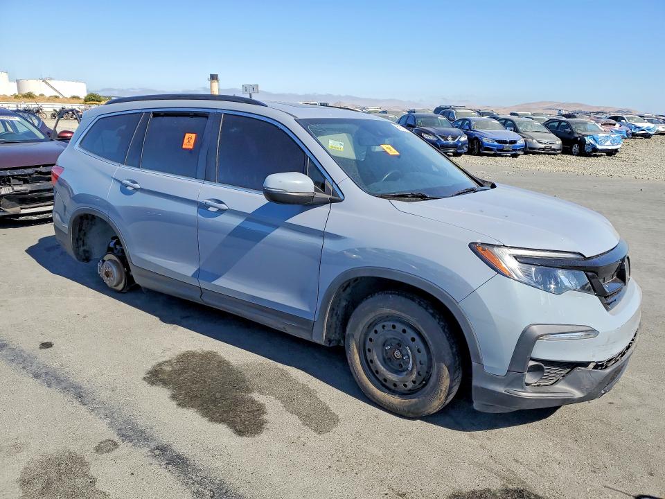 2022 Honda Pilot მანქანა იყიდება აუქციონზე, vin: 5FNYF5H27NB019948, აუქციონის ნომერი: 56186916