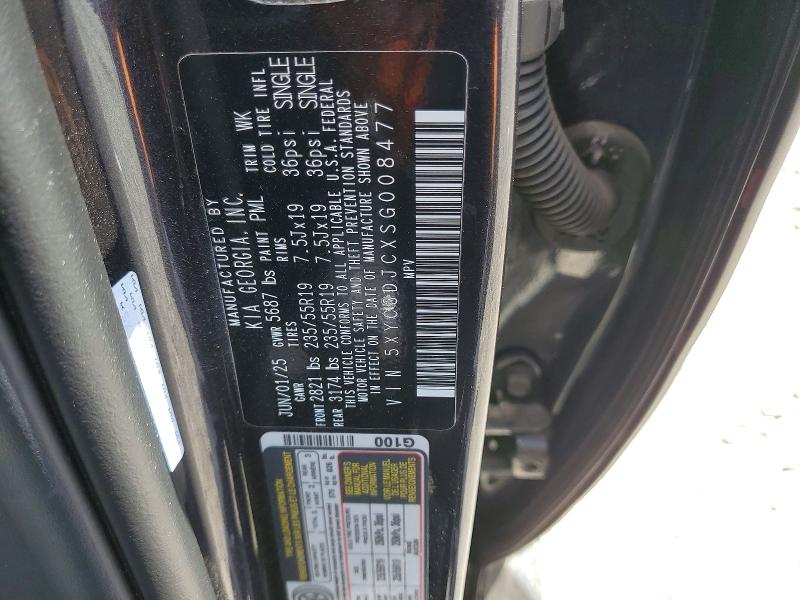 Aukcja sprzedaży 2025 Kia Ev6, vin: 5XYC3DJCXSG008477, numer aukcji: 61326856