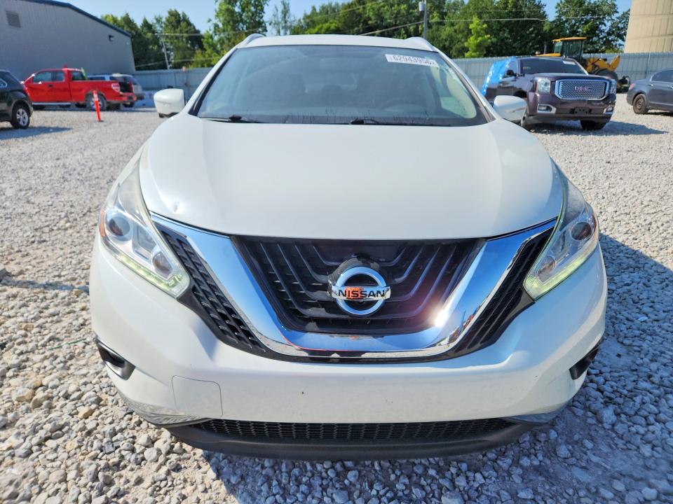 Продажа на аукционе авто 2015 Nissan Murano, vin: 5N1AZ2MH7FN263695, номер лота: 62943956