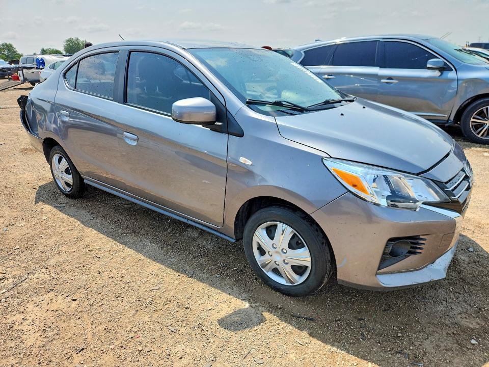 2022 Mitsubishi Mirage მანქანა იყიდება აუქციონზე, vin: ML32FUFJ9NHF05824, აუქციონის ნომერი: 62574586