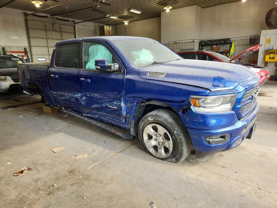 2019 Ram 1500 მანქანა იყიდება აუქციონზე, vin: 1C6SRFFT5KN864588, აუქციონის ნომერი: 64660466