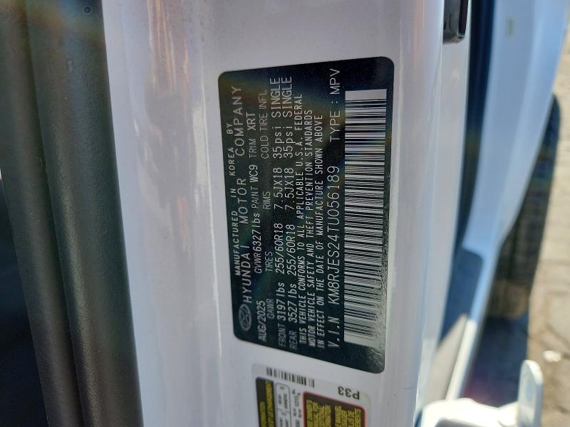 Продажа на аукционе авто 2026 Hyundai Palisade, vin: KM8RJES24TU056189, номер лота: 57974076