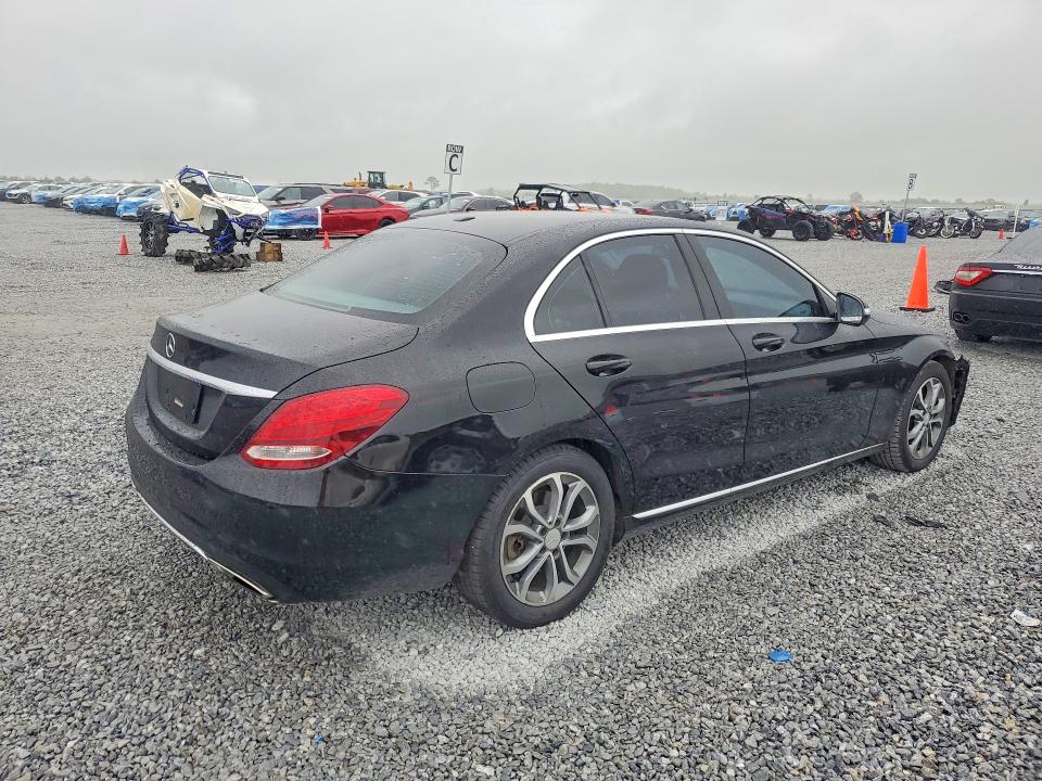 2015 Mercedes-benz C მანქანა იყიდება აუქციონზე, vin: 55SWF4JB5FU093252, აუქციონის ნომერი: 62531156