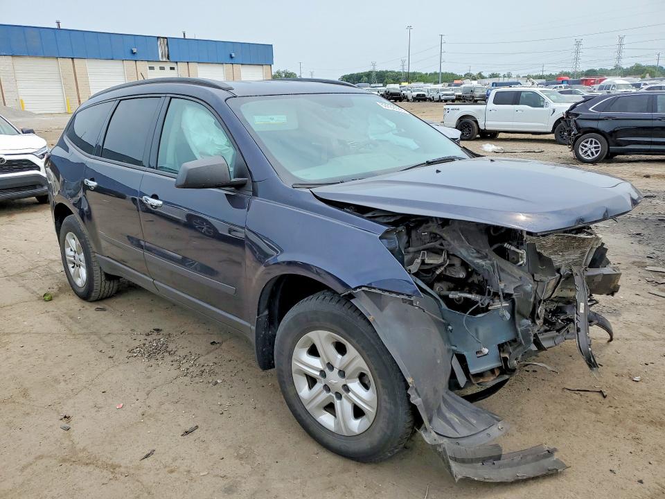 62639586 :رقم المزاد ، 1GNKRFED5FJ351784 vin ، 2015 Chevrolet Traverse مزاد بيع