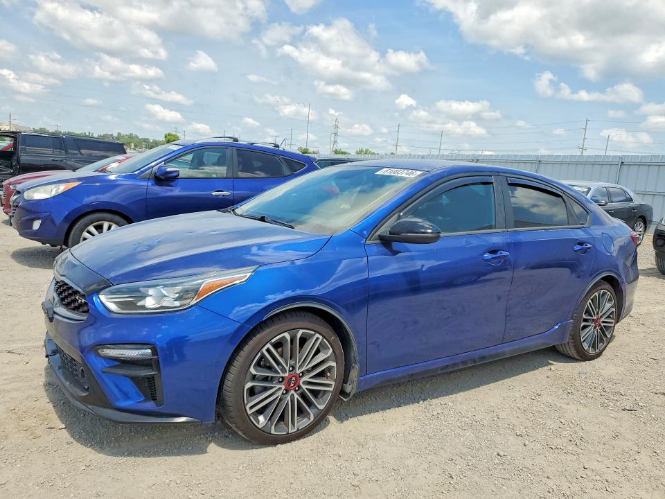61003746 :رقم المزاد ، 3KPF44AC6ME274217 vin ، 2021 Kia Forte مزاد بيع
