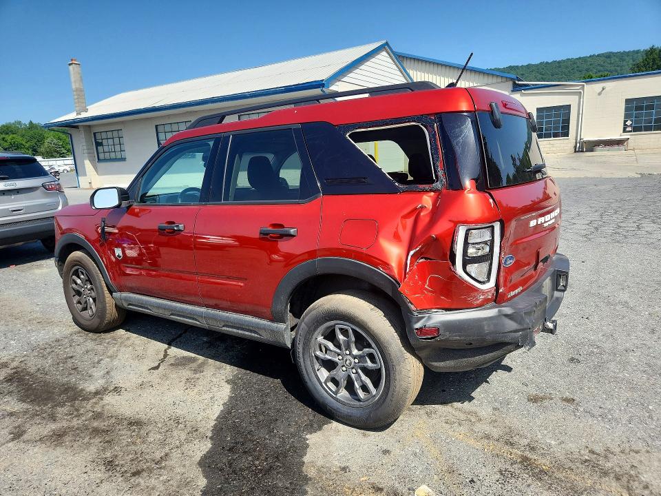 2022 Ford Bronco Sport მანქანა იყიდება აუქციონზე, vin: 3FMCR9B67NRE20348, აუქციონის ნომერი: 59258096
