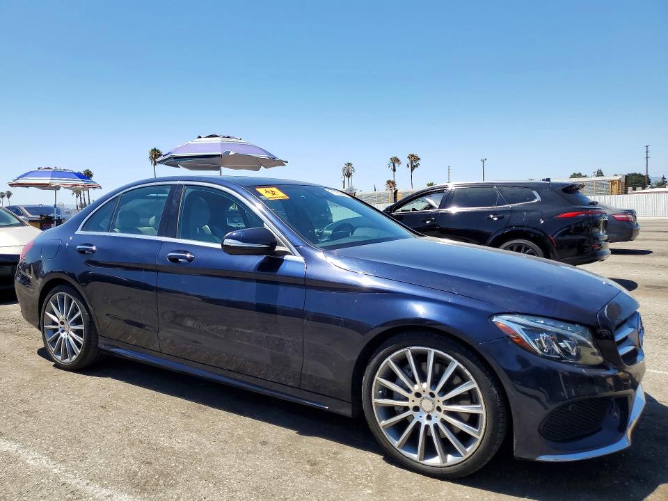 Auction sale of the 2015 Mercedes-benz C, vin: 55SWF4JBXFU054981, lot number: 60160286