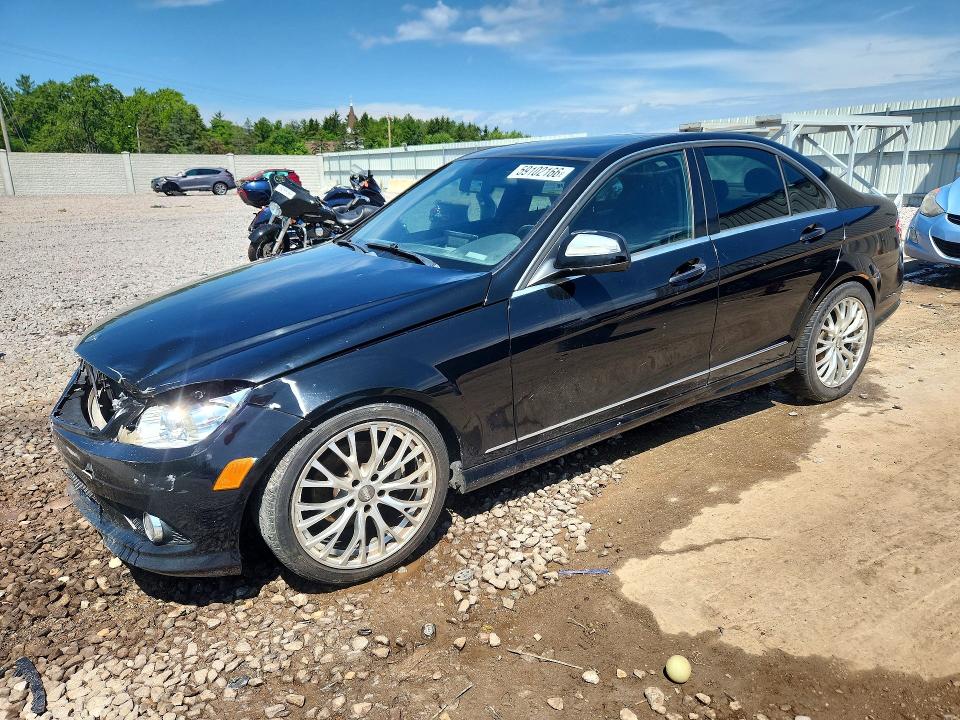 2008 Mercedes-benz C მანქანა იყიდება აუქციონზე, vin: WDDGF54X28F067828, აუქციონის ნომერი: 59102166