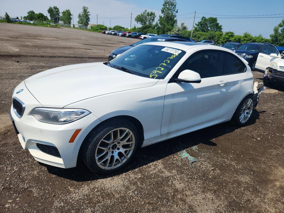59272756 :رقم المزاد ، WBA1G9C50GV726575 vin ، 2016 Bmw 228 مزاد بيع
