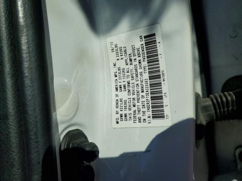 Aukcja sprzedaży 2014 Honda Accord, vin: 1HGCR2F73EA025593, numer aukcji: 61911706