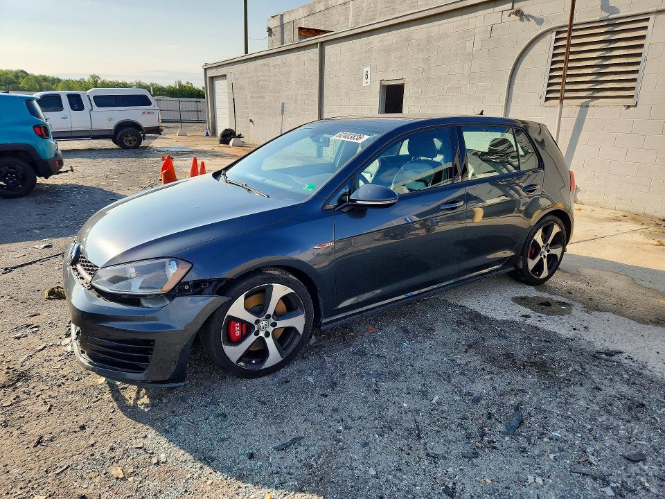 62403836 :رقم المزاد ، 3VW447AU3FM056355 vin ، 2015 Volkswagen Gti مزاد بيع