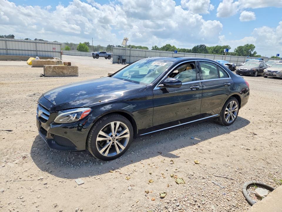 2018 Mercedes-benz C მანქანა იყიდება აუქციონზე, vin: WDDWF4KB4JR321556, აუქციონის ნომერი: 60796246