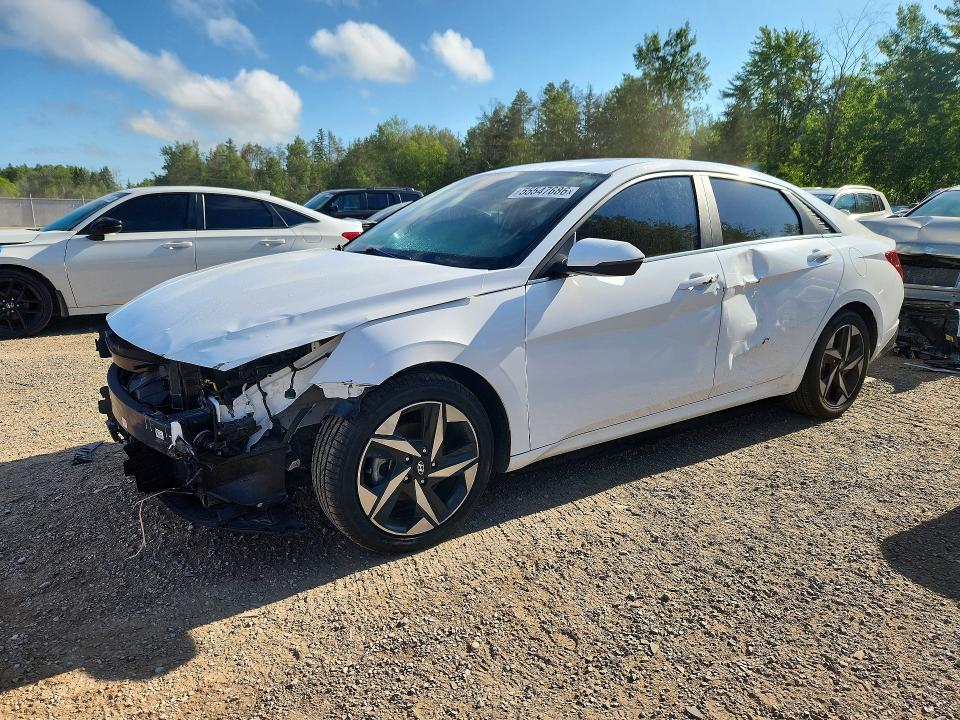 55547686 :رقم المزاد ، KMHLN4AGXMU180681 vin ، 2021 Hyundai Elantra مزاد بيع
