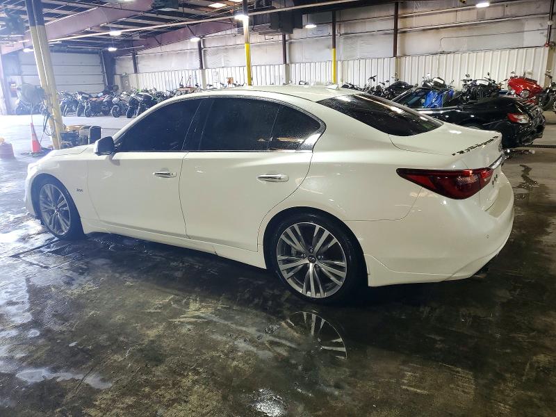 2018 Infiniti Q50 მანქანა იყიდება აუქციონზე, vin: JN1EV7AP6JM360477, აუქციონის ნომერი: 61626716