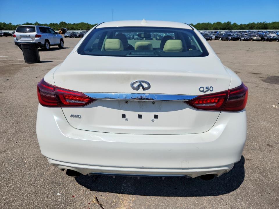 2018 Infiniti Q50 მანქანა იყიდება აუქციონზე, vin: JN1EV7AR1JM610970, აუქციონის ნომერი: 62045446