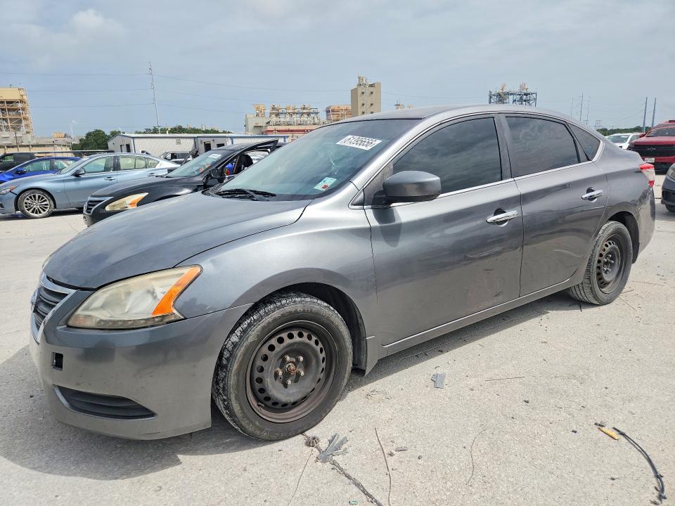 2015 Nissan Sentra მანქანა იყიდება აუქციონზე, vin: 3N1AB7AP5FL646801, აუქციონის ნომერი: 61395656