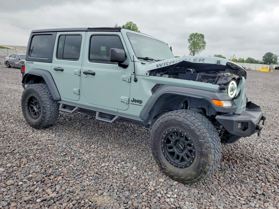 2023 Jeep Wrangler მანქანა იყიდება აუქციონზე, vin: 1C4HJXDG0PW622511, აუქციონის ნომერი: 62583826