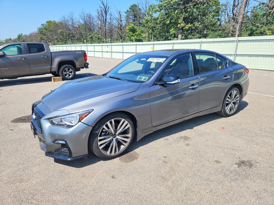 58987946 :رقم المزاد ، JN1EV7CR2RM630640 vin ، 2024 Infiniti Q50 مزاد بيع