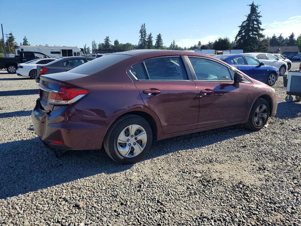 60086416 :رقم المزاد ، 19XFB2F54DE020882 vin ، 2013 Honda Civic مزاد بيع