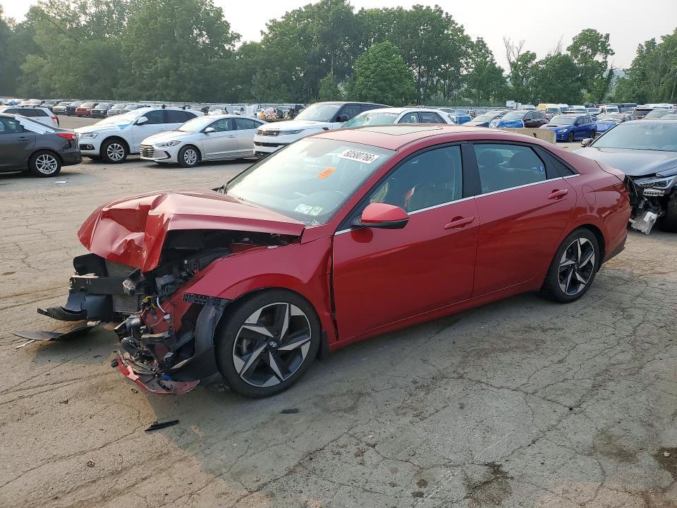 60580766 :رقم المزاد ، KMHLP4AG4PU430205 vin ، 2023 Hyundai Elantra مزاد بيع