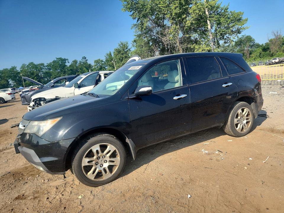 59068236 :رقم المزاد ، 2HNYD28279H530879 vin ، 2009 Acura Mdx مزاد بيع