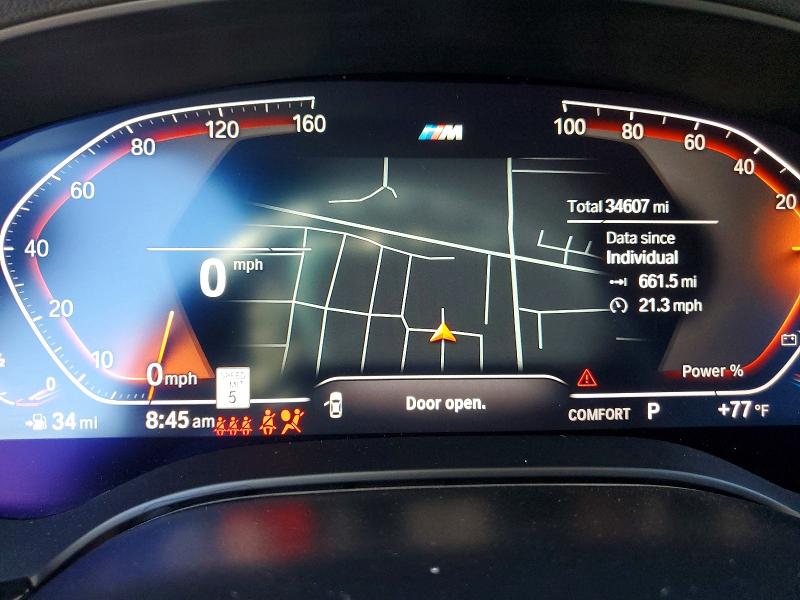 60622466 :رقم المزاد ، WBA53BJ06PCL82368 vin ، 2023 Bmw 540 مزاد بيع