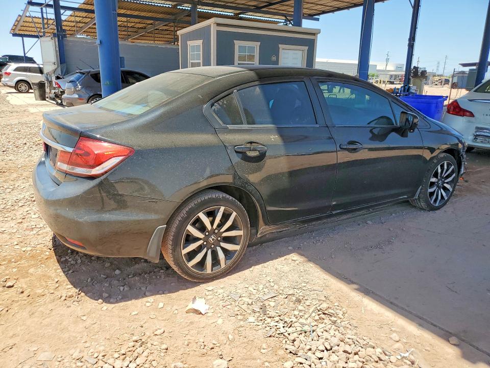 59712786 :رقم المزاد ، 2HGFB2F95FH542500 vin ، 2015 Honda Civic مزاد بيع