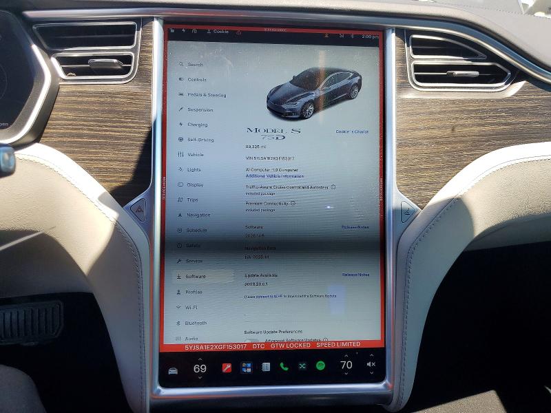 Aukcja sprzedaży 2016 Tesla Model S, vin: 5YJSA1E2XGF153017, numer aukcji: 60883246