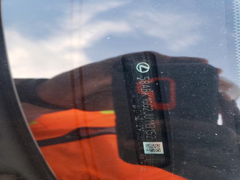 Aukcja sprzedaży 2018 Lexus Es, vin: 58ABK1GG2JU113152, numer aukcji: 62444536