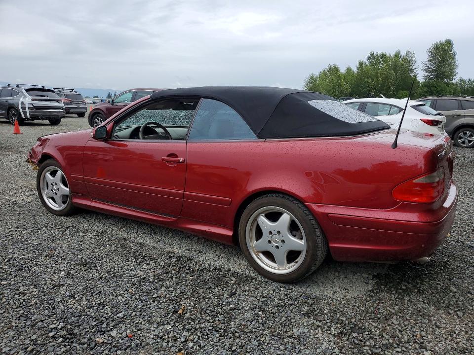 Aukcja sprzedaży 2003 Mercedes-benz Clk, vin: WDBLK70G13T137785, numer aukcji: 59658736