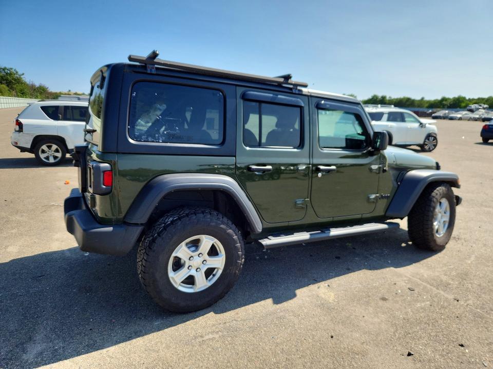 62160966 :رقم المزاد ، 1C4HJXDG8MW814092 vin ، 2021 Jeep Wrangler Unlimited مزاد بيع