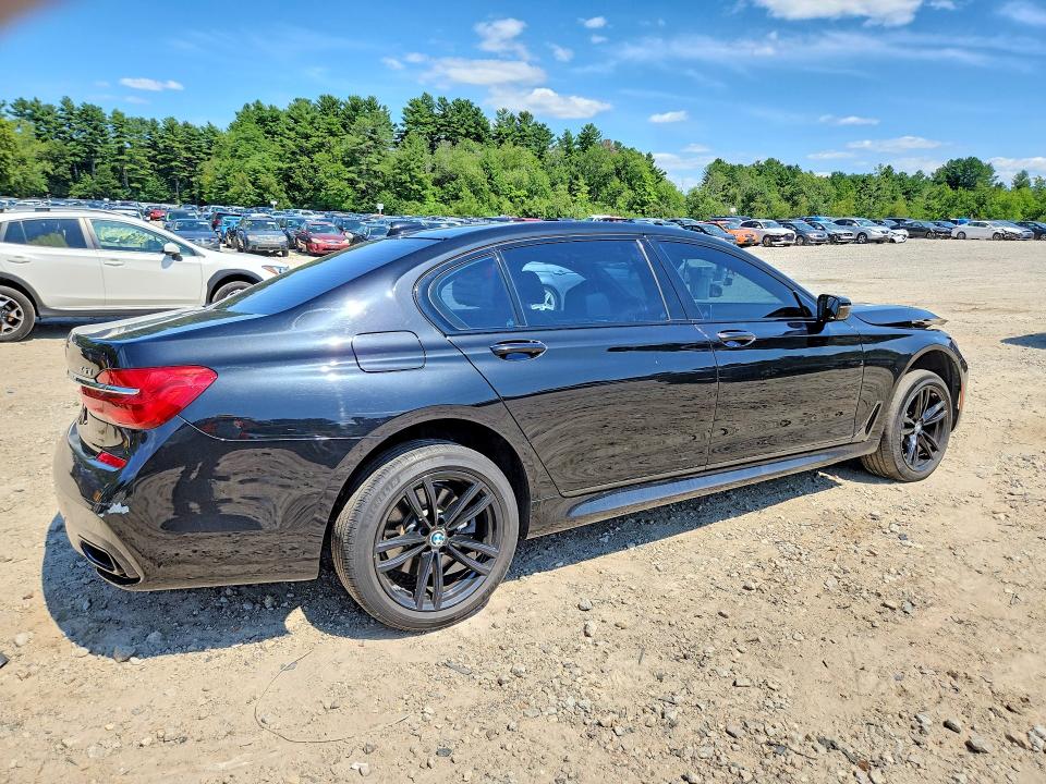 Auction sale of the 2019 Bmw 740, vin: WBA7E4C57KGV70292, lot number: 61570116
