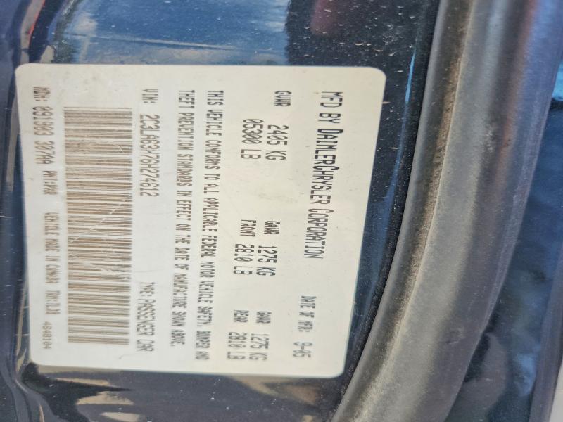 59248166 :رقم المزاد ، 2C3LA63H76H274612 vin ، 2006 Chrysler 300c مزاد بيع