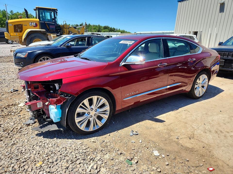 63002486 :رقم المزاد ، 2G1145S34H9187024 vin ، 2017 Chevrolet Impala مزاد بيع