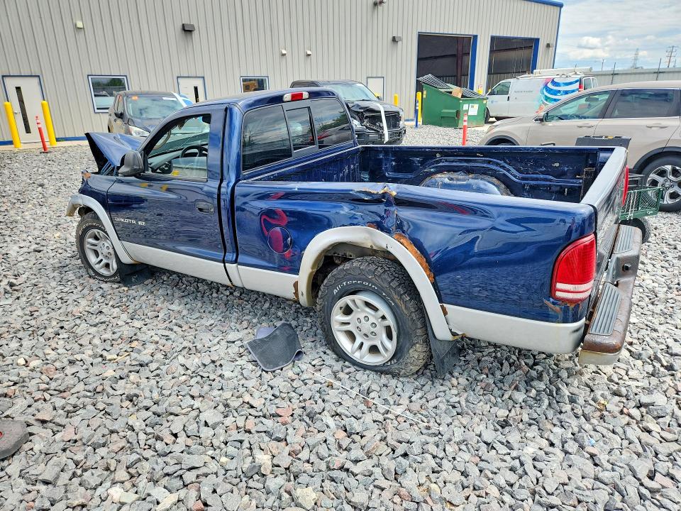 2002 Dodge Dakota მანქანა იყიდება აუქციონზე, vin: 1B7FL46XX2S625784, აუქციონის ნომერი: 61613466