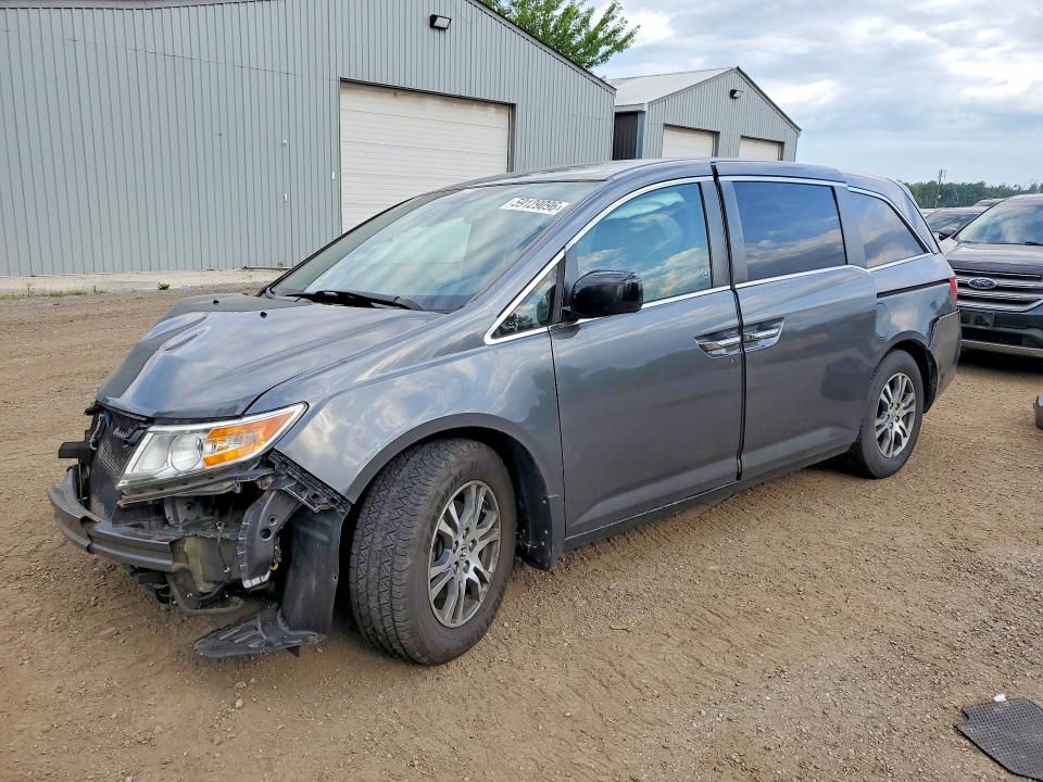 59129096 :رقم المزاد ، 5FNRL5H4XDB502010 vin ، 2013 Honda Odyssey مزاد بيع