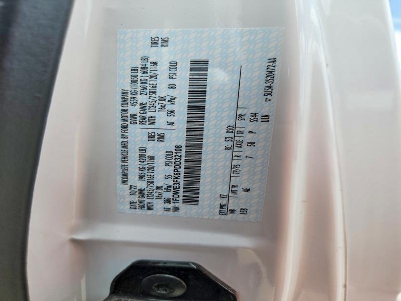 Aukcja sprzedaży 2023 Ford Econoline, vin: 1FDWE3FK6PDD32108, numer aukcji: 60673026