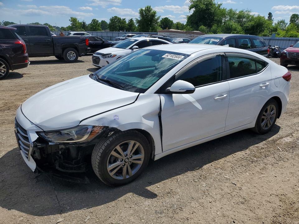 Продаж на аукціоні авто 2017 Hyundai Elantra, vin: KMHD84LF2HU400479, номер лоту: 62102666