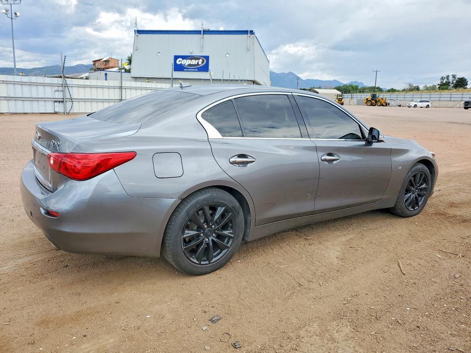 63005736 :رقم المزاد ، JN1BV7AR3EM700002 vin ، 2014 Infiniti Q50 مزاد بيع