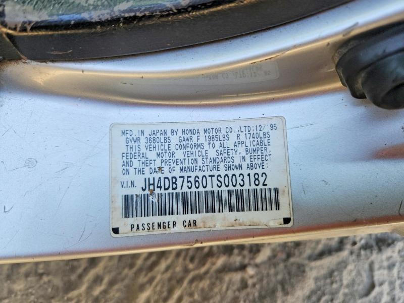 Продажа на аукционе авто 1996 Acura Integra, vin: JH4DB7560TS003182, номер лота: 59814256