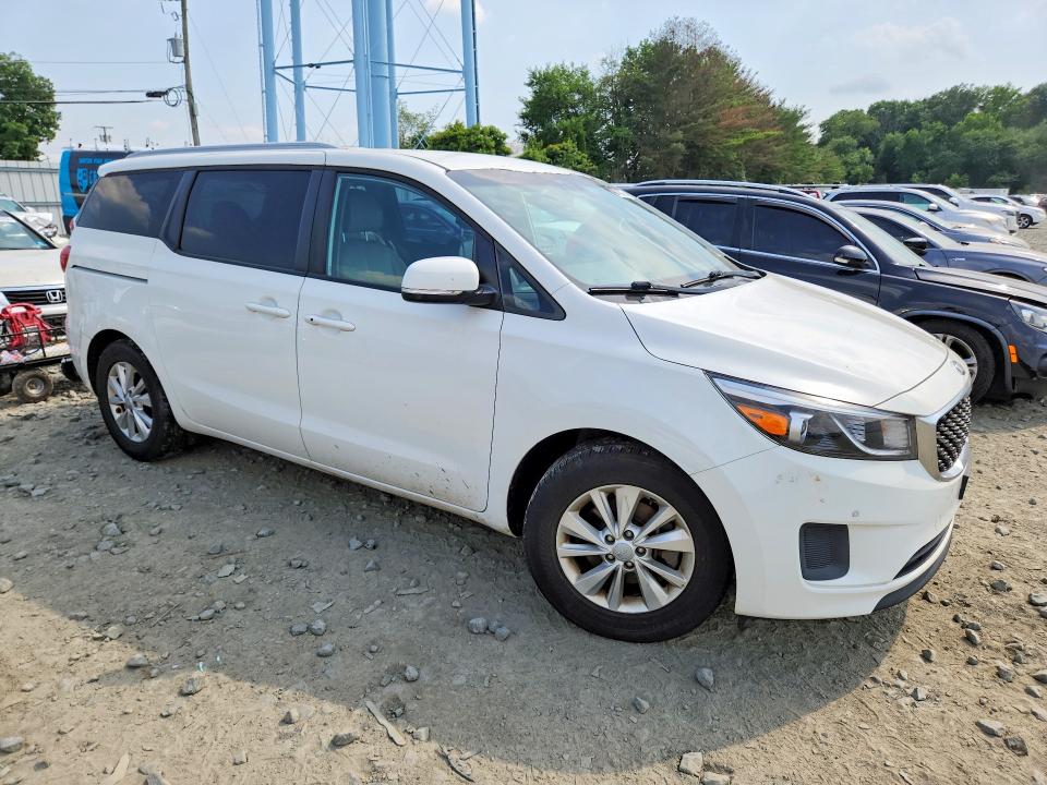 59713996 :رقم المزاد ، KNDMB5C17H6239230 vin ، 2017 Kia Sedona مزاد بيع