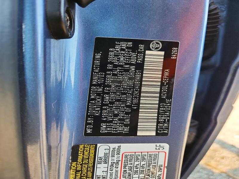 61028246 :رقم المزاد ، 4T1BE32K34U814891 vin ، 2004 Toyota Camry مزاد بيع