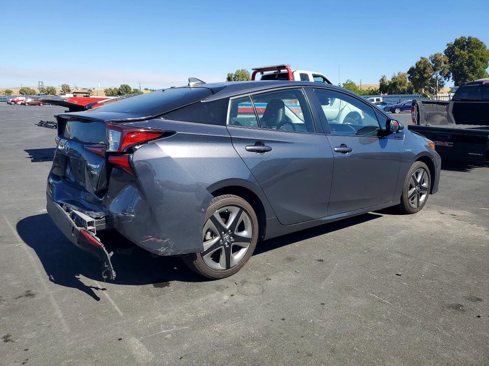 61544956 :رقم المزاد ، JTDKARFU3K3102687 vin ، 2019 Toyota Prius مزاد بيع
