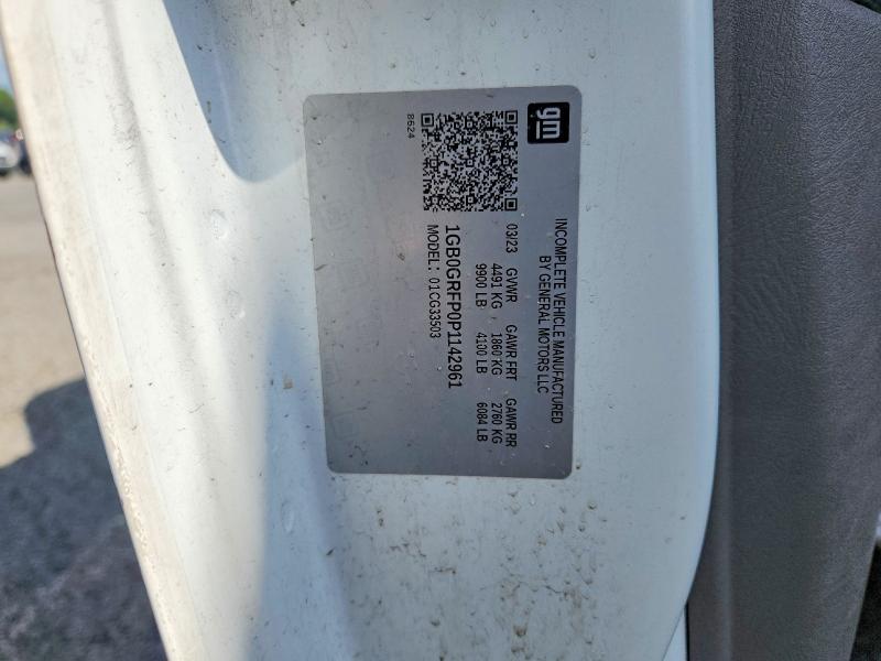 2023 Chevrolet Express G3500 მანქანა იყიდება აუქციონზე, vin: 1GB0GRFP0P1142961, აუქციონის ნომერი: 57867316