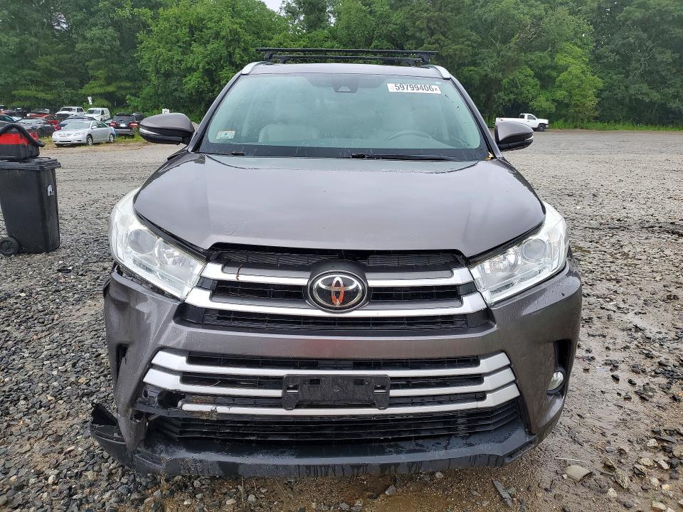 Продажа на аукционе авто 2017 Toyota Highlander, vin: 5TDJZRFH6HS510017, номер лота: 59799406