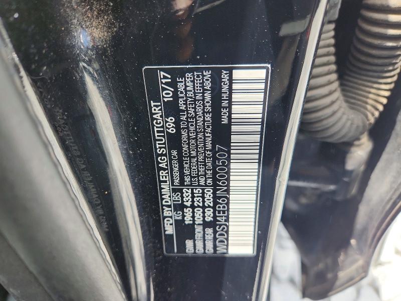 61295716 :رقم المزاد ، WDDSJ4EB6JN600507 vin ، 2018 Mercedes-benz Cla مزاد بيع