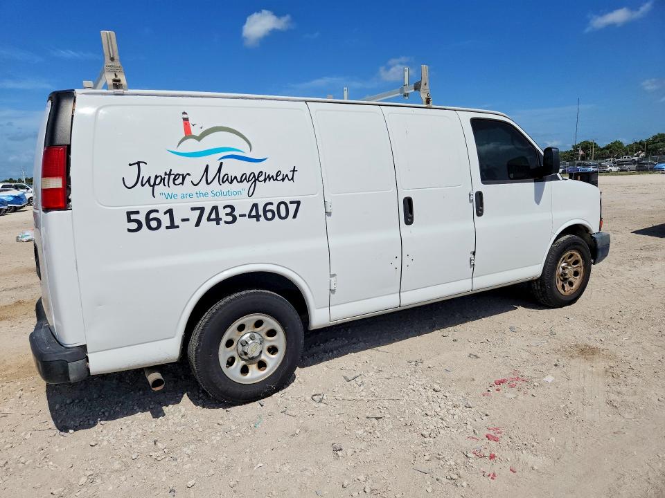 2013 Chevrolet Express G1500 მანქანა იყიდება აუქციონზე, vin: 1GCSGAFX7D1135278, აუქციონის ნომერი: 61725016