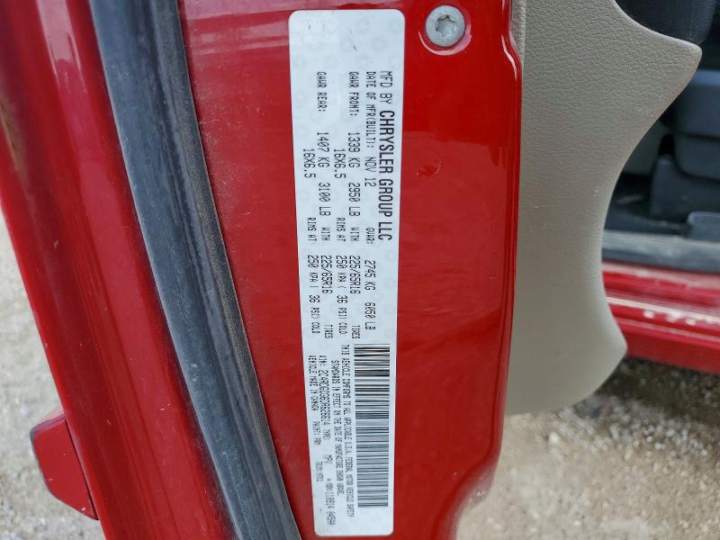 Aukcja sprzedaży 2013 Dodge Grand Caravan, vin: 2C4RDGCG6DR626614, numer aukcji: 61510186
