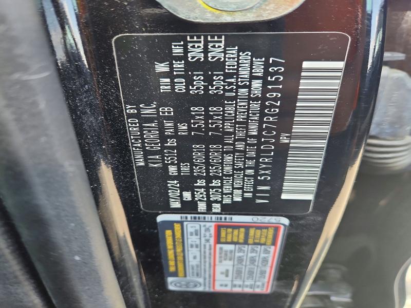 Продаж на аукціоні авто 2024 Kia Sorento, vin: 5XYRLDJC7RG291537, номер лоту: 59365016